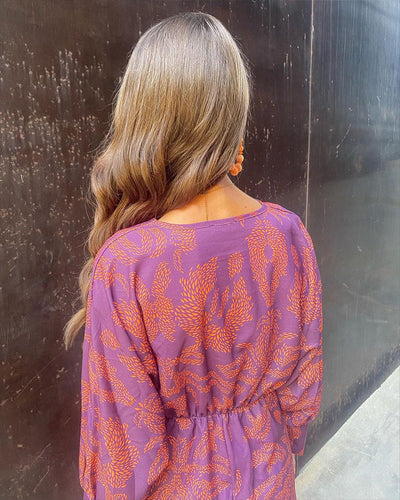 Leya | Abito Elegante Stampato