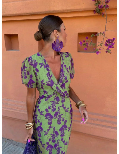 Melys | Abito Elegante Stampato