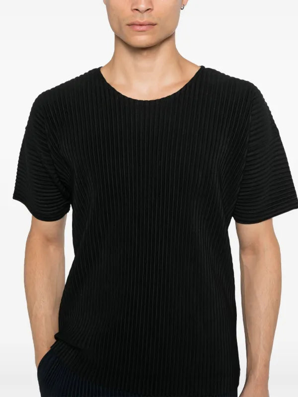 Basic T-Shirt Hvid/Sort