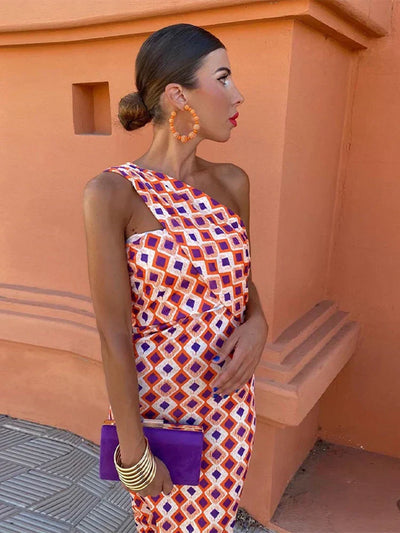 Irmgardi | Abito Elegante Monospalla