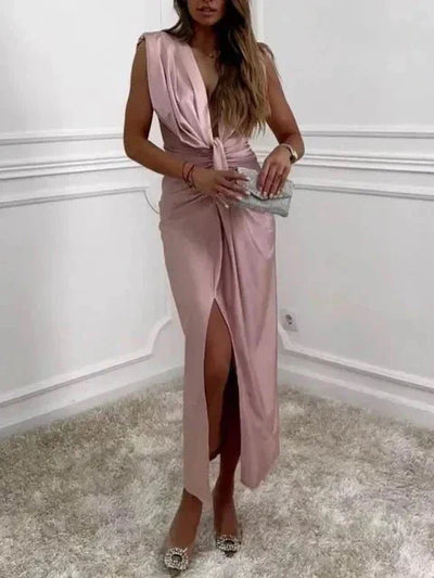Cordelia | Abito Elegante Drappeggiato